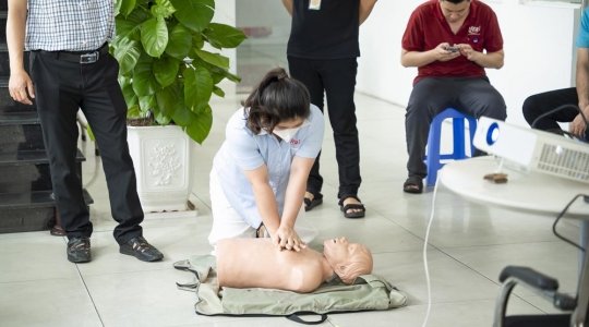 First Aid Training Session at Rita Company