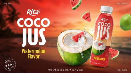 Sustainability-Driven Coconut Water With Watermelon Juice Redefines Modern Beverage Standards