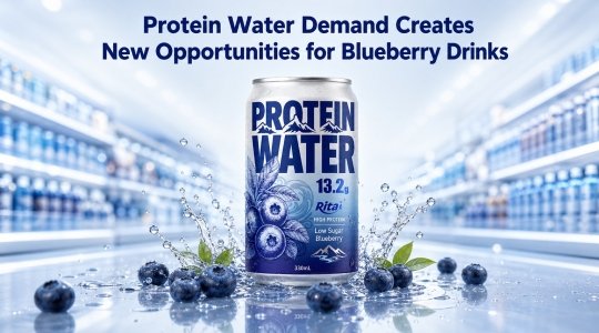 Protein Water Demand Creates New Opportunities for Blueberry Drinks