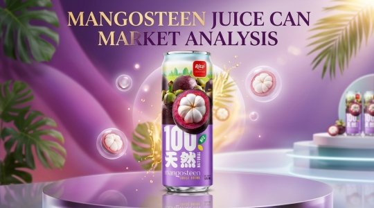 Premium Mangosteen Juice Drink 325ml Sleek Can Market Analysis for US and European Importers