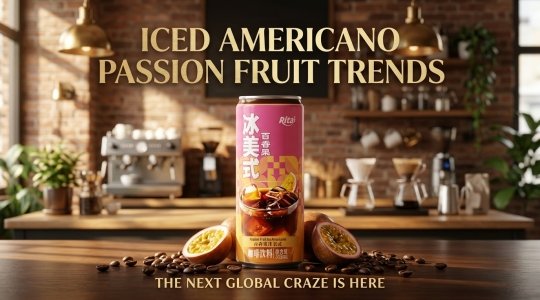 Iced Americano Passion Fruit Coffee Trends in the US and European Markets