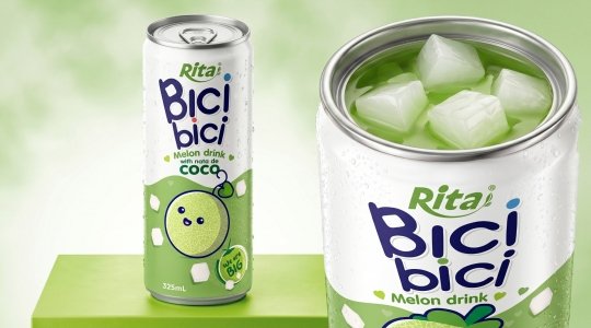 Wide Opening Can Melon Drink with Nata De Coco Gains Traction in US and Southeast Asia Markets