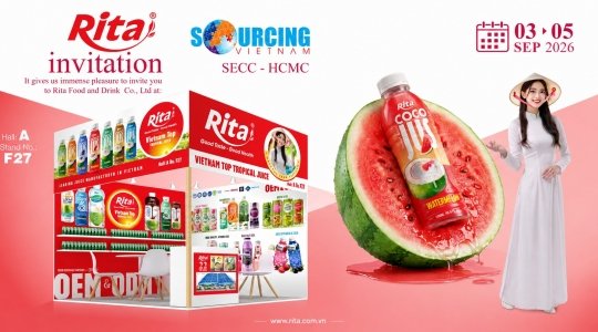 Rita – Your Trusted Beverage Manufacturing & Supply Partner at Viet Nam International Sourcing 2026