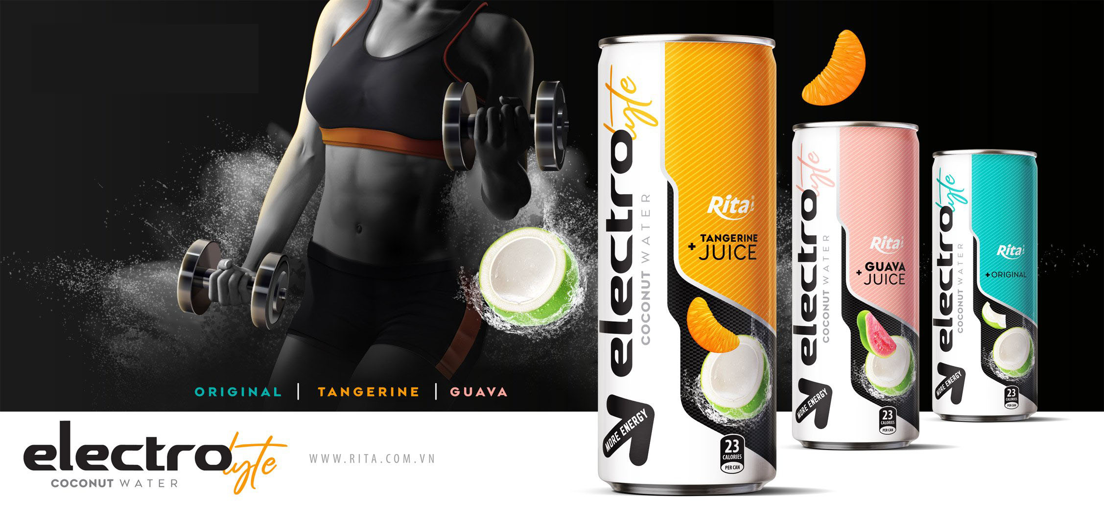 Rita electro coconut water