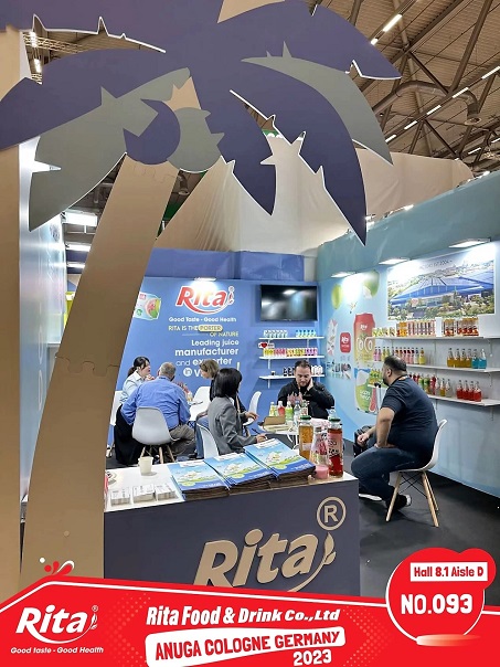 rita attends anuga cologne germany 2