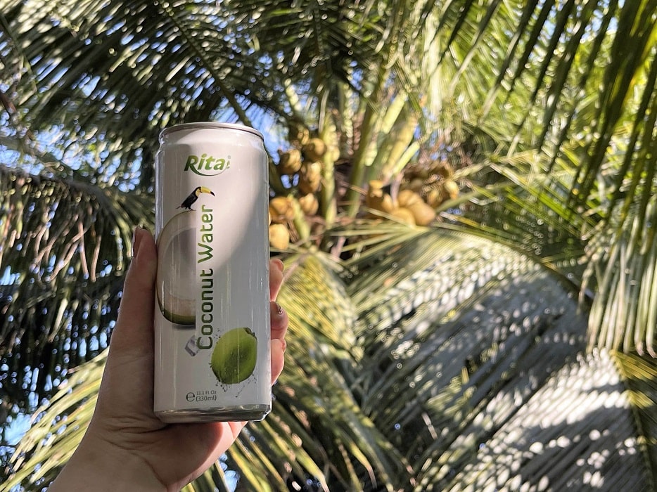 Rita sprkling coconut water