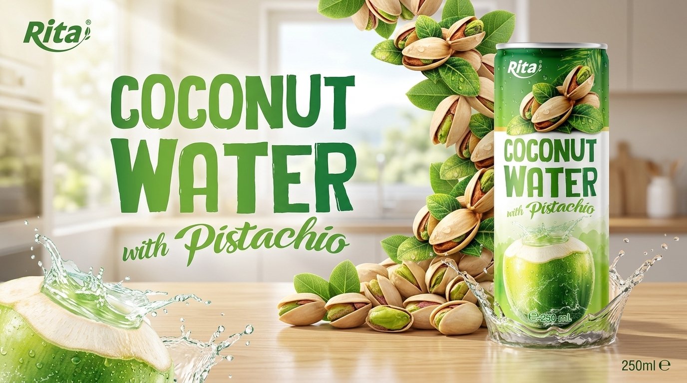 Coconut Water with Pistachio 250ml 25626 1