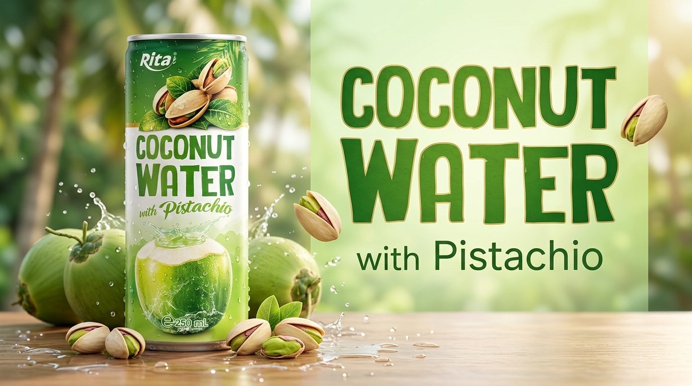 Coconut Water with Pistachio 250ml 25626 2