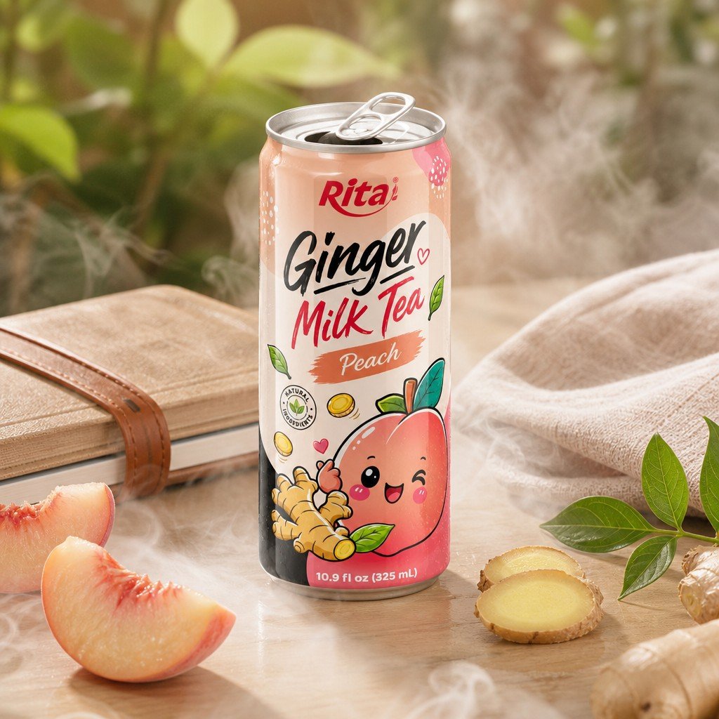 Ginger Milk Tea Peach Flavor Reshapes the RTD Tea Category - Image 2