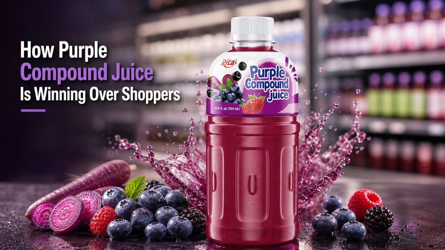 How Purple Compound Juice Is Winning Over Shoppers