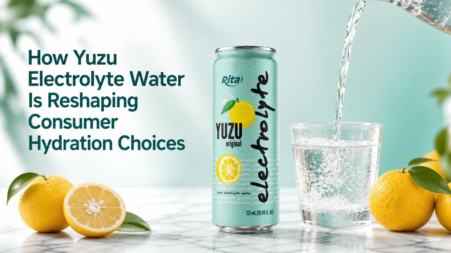 How Yuzu Electrolyte Water Is Reshaping Consumer Hydration Choices