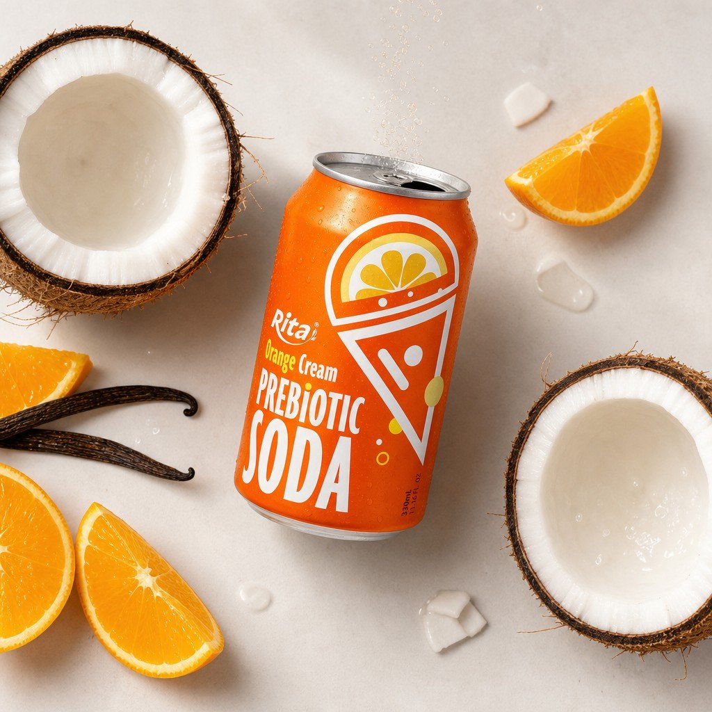 Orange Cream Prebiotic Soda Gains Traction in European Sparkling Market - Image 2