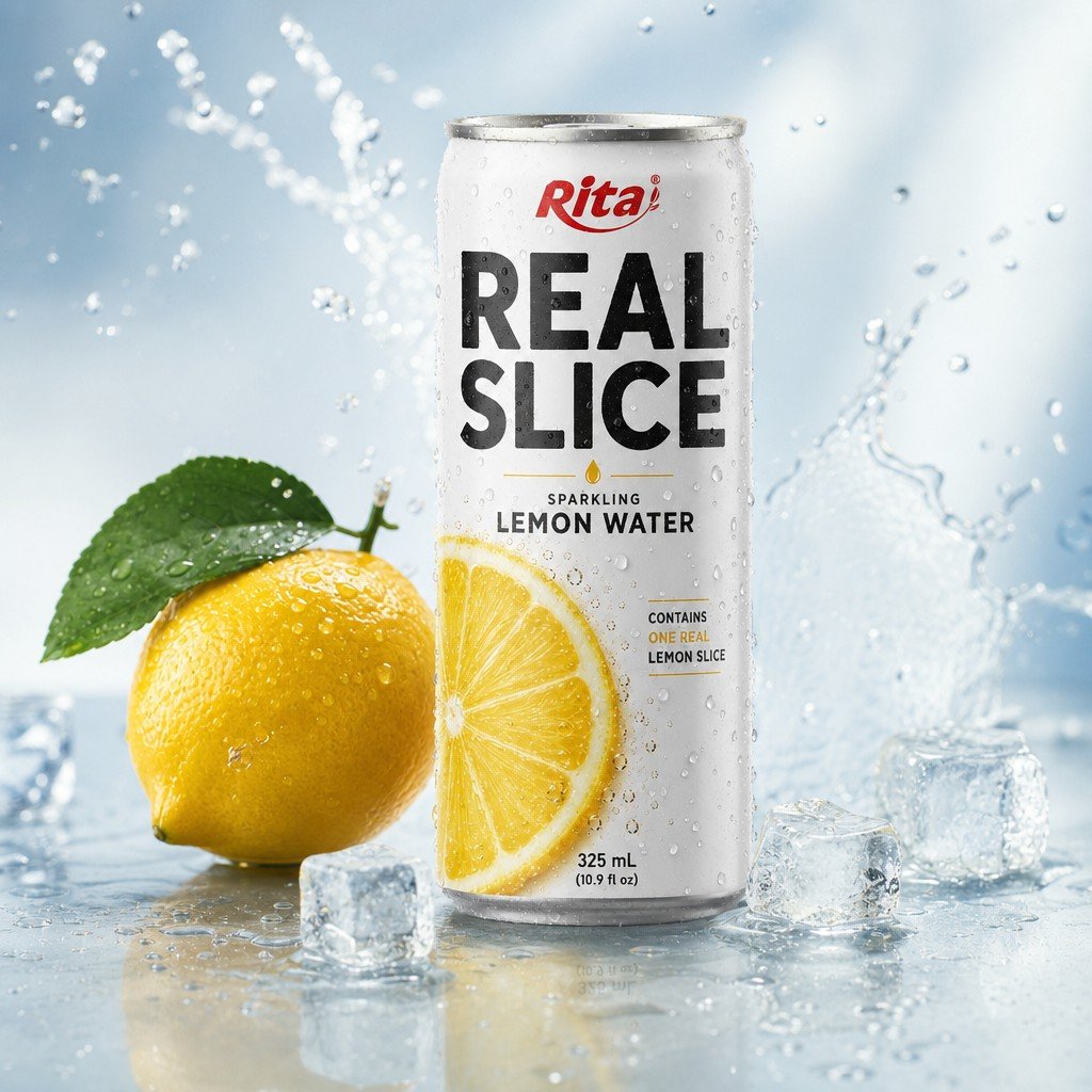 Real Lemon Slices in Cans Define the Future of Clean-Label Sparkling Water - Image 1