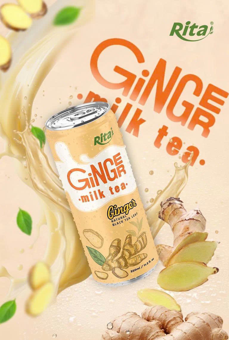 Ginger Milk Tea 320 Can Banner1