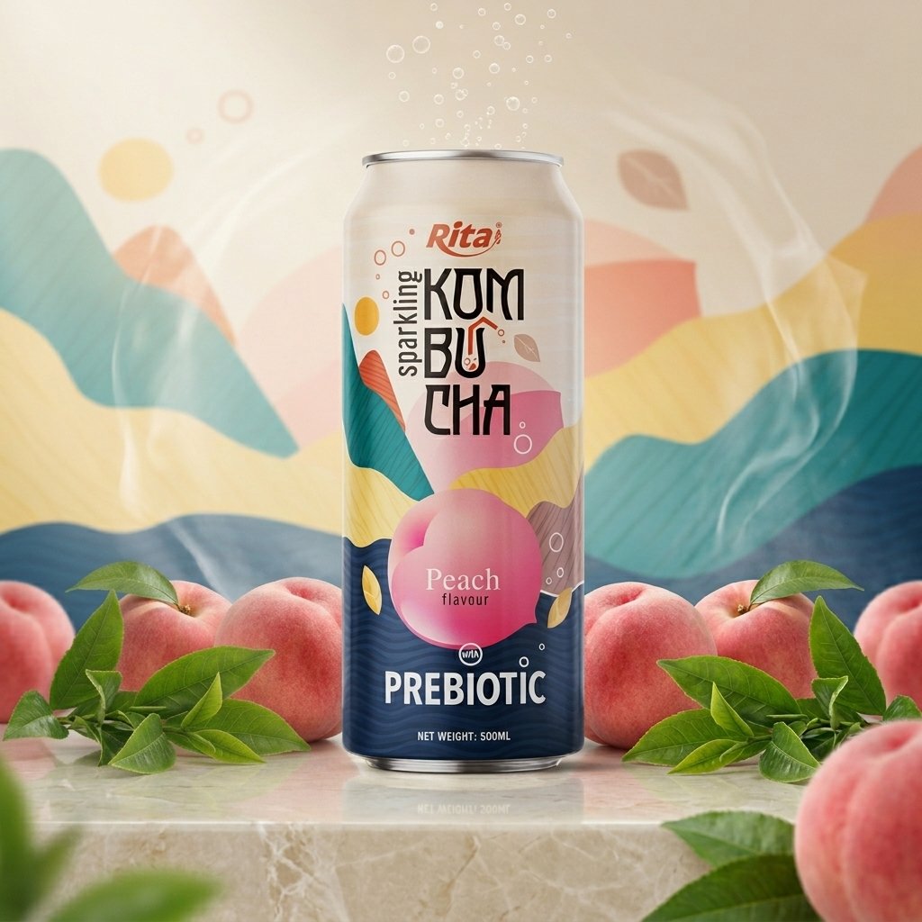 Kombucha Peach Innovation
