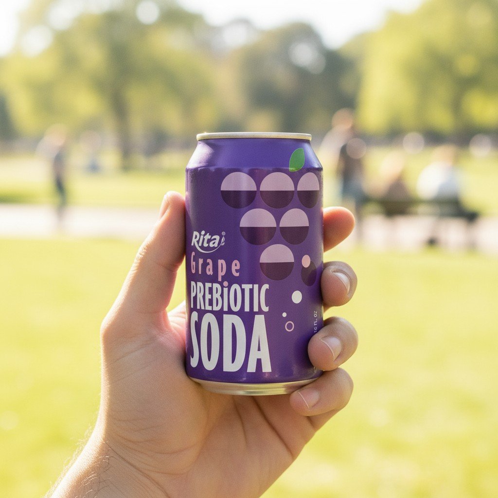 Why the Grape Flavor Prebiotic Soda Appeals to US Distributors