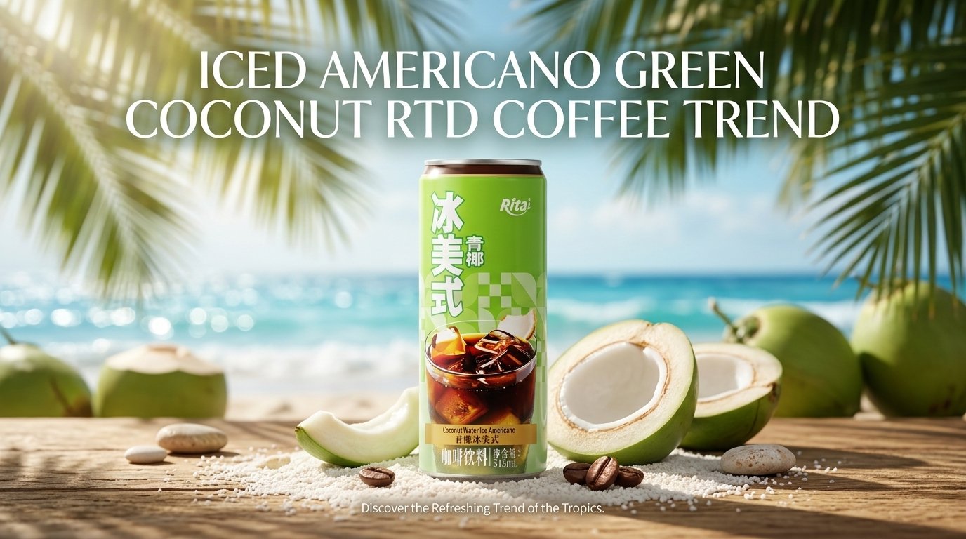 ICED AMERICANO GREEN COCONUT RTD COFFEE TREND