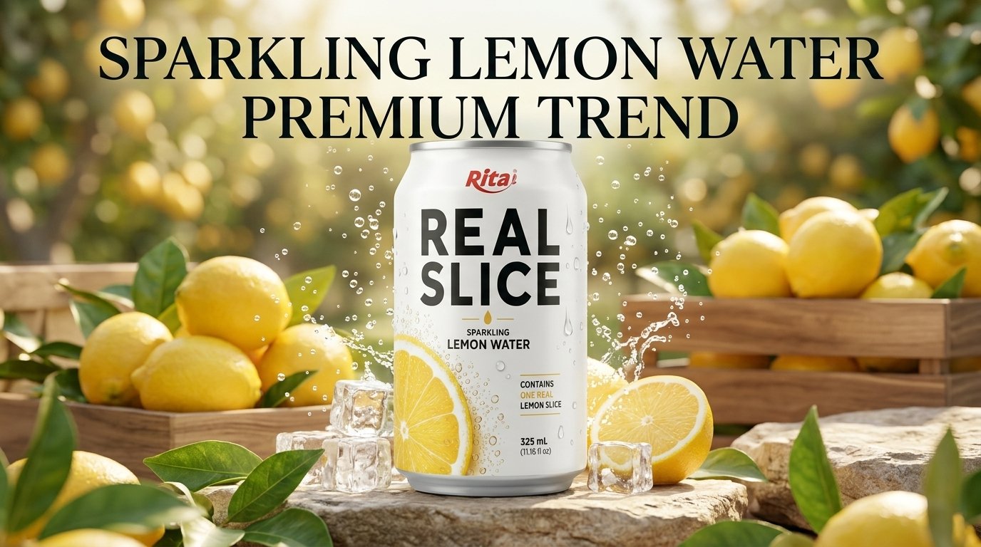 SPARKLING LEMON WATER PREMIUM TREND