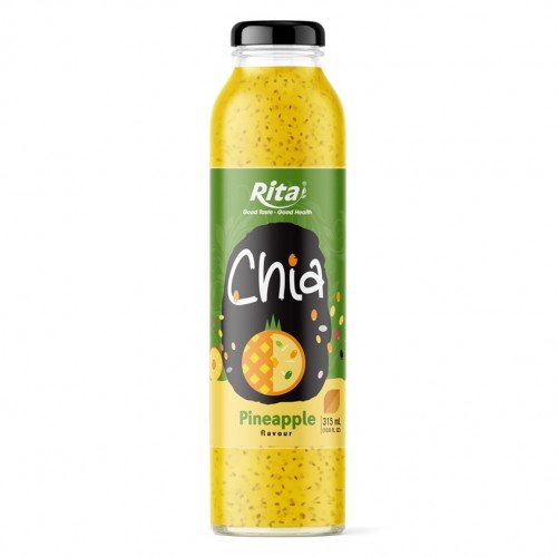 10.6_fl_oz_glass_bottle_adding_chia_seeds_to_fresh_pineapple_juice