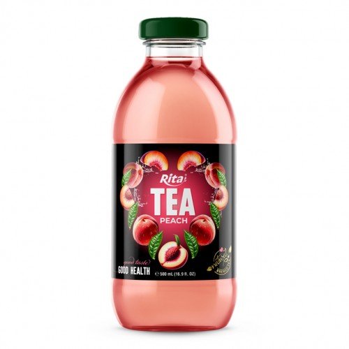 16.9_fl_OZ_Tea_drink__with_peach_juice_natural_brewed_tea