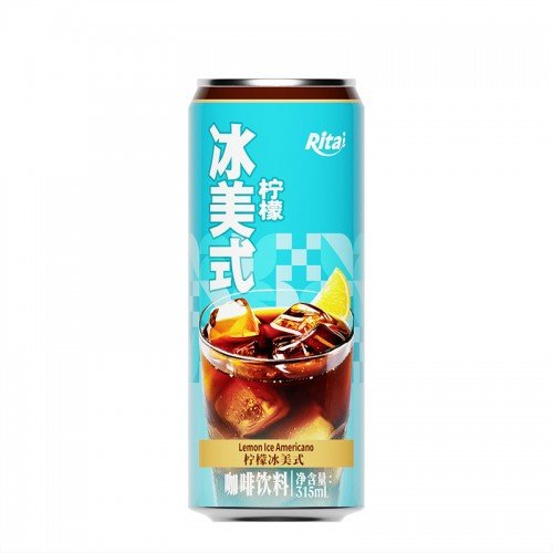 315ml_sleek_can_Iced_Americano_coffee_drink_with_lemon