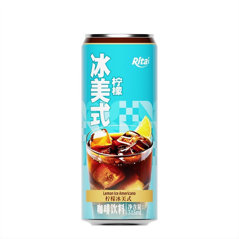 315ml_sleek_can_Iced_Americano_coffee_drink_with_lemon