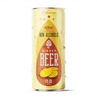 330ml_Canned_Ginger_Flavor_Non_Alcoholic_Beer