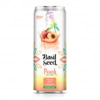 330ml_cans_Basil_seed_drink_with_Peach_juice