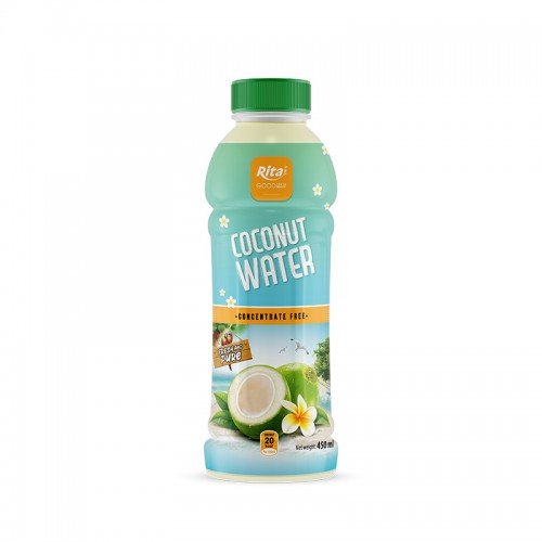 450ml_Pet_bottle_Young_Coconut_water_fresh_compensate_for_dehydration
