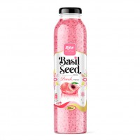 Basil_seed_drink_with_peach_flavor
