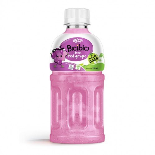 Bici_Bici_Drink_Red_Grape_Juice_With_Nata_De_Coco_Pet_Bottle_320ml