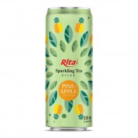 Sparkling_Tea_drink_pineapple_flavour_330ml_sleek_can_near_me