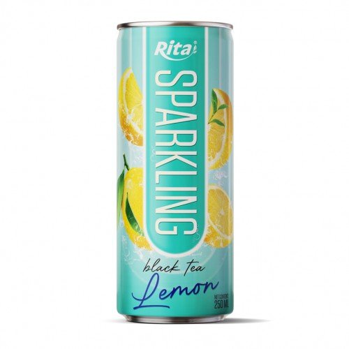 Sparkling_drink_fruit_lemon_and_black_tea_250ml_cans