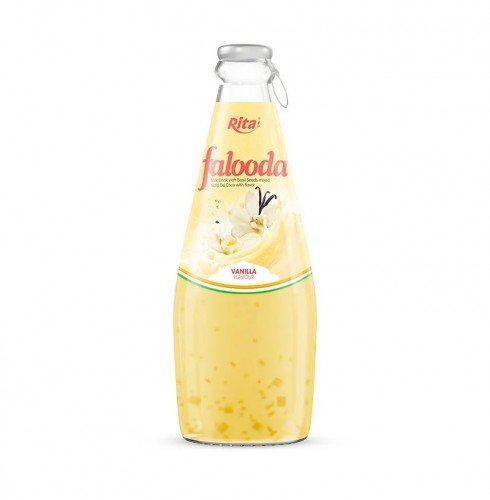 milk_drink_with_basil_seed_mixed_Nata_de_coco_with_vanilla_flavour