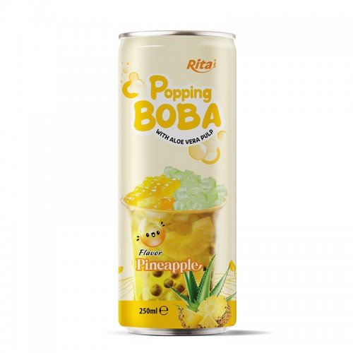 popping_Boba_bubble_pineapple_flavor_with_aloe_vera_pulp_250ML